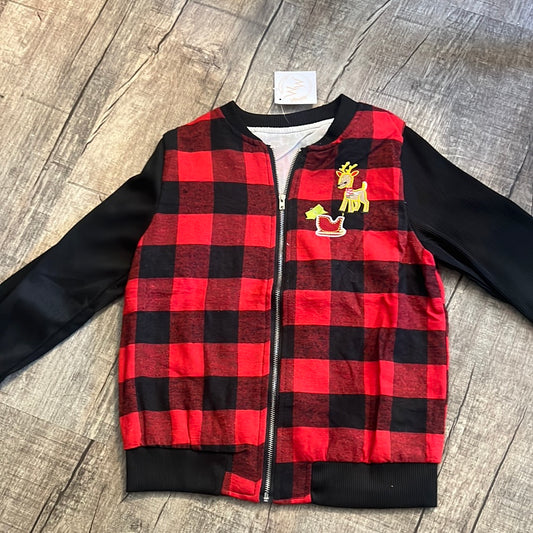 Plaid Reindeer jacket